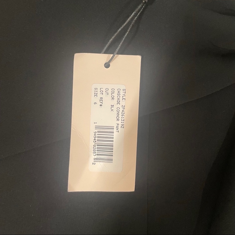 🚨SOLD🚨NWT Cinq a Sept Connor Cascade Pants - Black - Picture 8 of 14